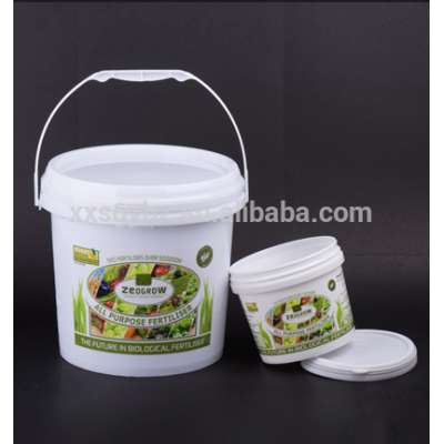 5 Liter Plastic Pail with flat lid