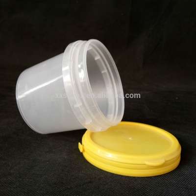 food grade clear plastic pail 500ml