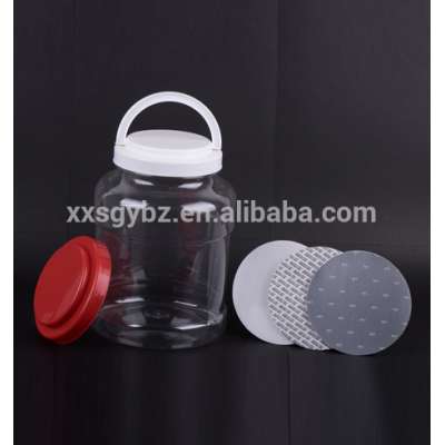 Bucket Type and pp Material plastic clear bucket with handles