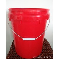 20L bucket with metal handle food grade plastic bucket